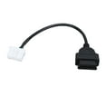thumbnail image 2 of 12 Pin To 16 Pin Connector, Lightweight 12 Pin Diagnostic Adapter Cable Quick Diagnosis Stable Performance  For Model S 2012 To 2015, 2 of 8