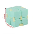thumbnail image 4 of Ruiboury Toy Sensory Relief Toy Plastic Portable Portable Pocket Cube for Children Adults Green, 4 of 6