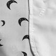 thumbnail image 4 of Half Moon Microwave Oven Cover, Repetitive Crescent Halloween Inspired Simplistic Pattern Plain Background, Water Resistant Organizer with Pockets Kitchen, 36" x 12", Dimgray and White, by Ambesonne, 4 of 4