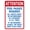 Warning Sign 4, variant on Attention Pool Closed 8"x12" Warning Sign, Metal Security Sign, Safety Wall Decor, Home Business Yard Garden Office Sign, Indoor Outdoor Easy Mount Sign