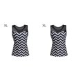 thumbnail image 1 of Greeniant 2021, traje de baño de verano, conjunto de Tankini, traje de baño a rayas, pantalones cortos, traje de baño estampado de piezas, En blanco y negro SG 2piezas, 1 of 6