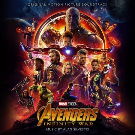 Avengers: Infinity War Soundtrack (CD) (Alan Silvestri Best Soundtracks)