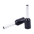 thumbnail image 4 of 3000X Crimp Terminal Pre Insulated Ferrule E1008 18AWG 1.0mm2 Silver Black,3000 (+/-2%) x Insulated Ferrules,Silver Black, 4 of 7