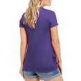 thumbnail image 2 of Sherrylily Women Short Sleeve Cardigans Summer Lightweight Sheer Open Front Drape Tops, 2 of 6