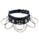 thumbnail image 5 of Minnieouse Gargantilla de cuero negro Harajuku para mujer, Collar de cadena Punk gótico para mujer, gargantilla Sexy para chicas, joyería de Ropa, zapatos y accesorios Miscelánea azul Minnieouse PS11274-13, 5 of 6