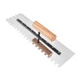 thumbnail image 4 of Plaster, plaster trowel with , serrated plaster trowel for scraping plaster wall style B, 4 of 8
