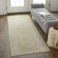 thumbnail image 2 of Feizy Aura Modern Oriental, Ivory/Gold, 2' 10" x 7' 10" Runner, Easy Care Stain Resistant Fade Resistant, Area Rug for Living Room and Bedroom, 2 of 7