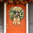 thumbnail image 3 of Decorative Door Wreath With Lights For Holiday Celebrations - Festive Home Décor for Seasonal Events and Giving, 3 of 6