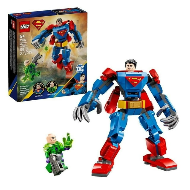 Set LEGO Super Heroes Armadura Robótica de Superman vs Lex Luthor 76302
