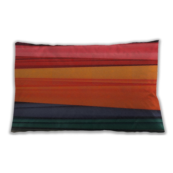 Ahgly Company Indoor Rectangular Patterned Lumbar Throw Pillow, 13 inch by 19 inch