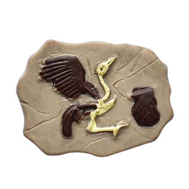 Figuras en miniatura, artesanías, modelos, adornos de resina, regalo educativo, arqueología para Pájaro