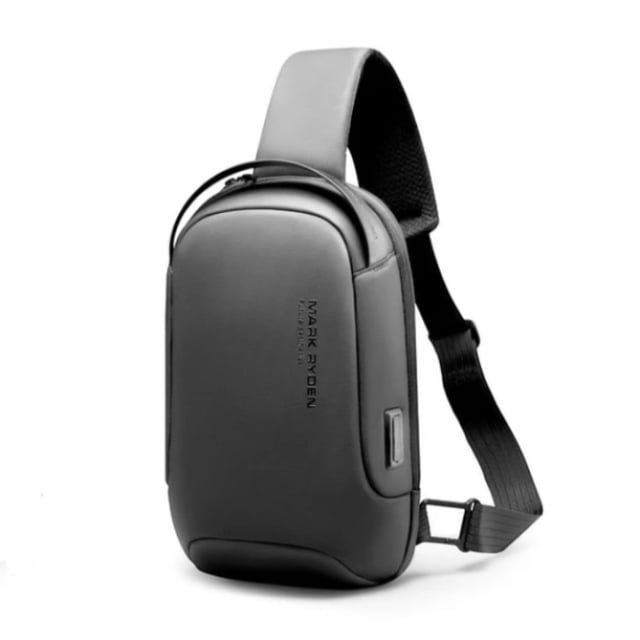 Mochila Cruzada Mark Ryden 7510 con Puerto de carga USB Impermeable y liviana Para iPad de 9,7'