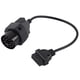 thumbnail image 2 of Cable adaptador, excelente material conveniente para el hogar,Cable adaptador Cable de escáner OBD2 Cable adaptador Cable de 17 pines a 16 pines Cable adaptador para E36, 2 of 8