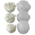 thumbnail image 1 of 3PCS Flower Aromatherapy Candle Silicone Mold Rose Handmade Aromatherapy Soap Expansion Stone Gypsum, 1 of 5