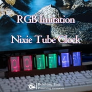 6digit Electronic LED Simulation Nixie Tube Clock