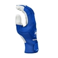 thumbnail image 4 of Guantes de bateo de béisbol Rawlings Workhorse Youth White/Royal, 4 of 7