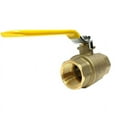 thumbnail image 2 of Libra Supply 1 inch Lead Free Threaded Brass Ball Valve, (Click in for more size options), 1'' IPS Thread, Full Support, 600 WOG, Forge Body, 2 of 3