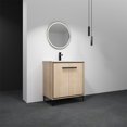 thumbnail image 6 of Yesfashion 24"/ 30" Single Sink Bathroom Vanity,with 2 Soft Closing Doors,Bathroom Vanity with Top Sink,Modern Bathroom Storage Cabinet for Home Bathroom Decoration, 6 of 10