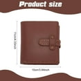 thumbnail image 2 of DIY Wallet Kits for Men Brown Trendy Credit Card Wallet Kit Set DIY Men's Classic Craft Tools Billfold Kit Handmade Wallet Gifts for Dad Friends Boyfriends Family, 2 of 7