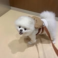thumbnail image 4 of Cute Ins Dog Cat Go Out Pet Backpack Feces Picking Bag Snack Bag Teddy Backpack Puppy Backpack Dog Accessories Dog Collar (Pink,S), 4 of 7
