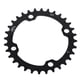 thumbnail image 2 of Piezas de reparación de plato de manivela simple de acero para bicicleta de montaña BCD 104 de 32/34/36/38T (negro de 32T), 2 of 15
