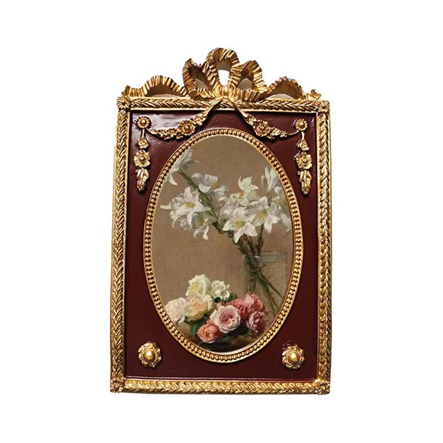 Retro Style Picture Frame European Antique French Photo Frame for Gift Ideas StyleC