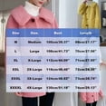 thumbnail image 3 of XPMWRP Women's Fleece Button Down Coats Lapel Long Sleeve Solid Color Casual Jackets Winter Keep Warm Loose Jacket with Pocket Pink M, 3 of 4