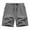 A-Gray, variant on Kmdttou Men's Shorts Athletic Sports Shorts Beach Pants Elastic Waist Drawstring Pockets Casual Camouflage Print Knee Length Shorts (Available in Plus Size)