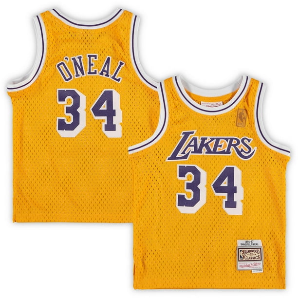 mitchell and ness shaq jersey