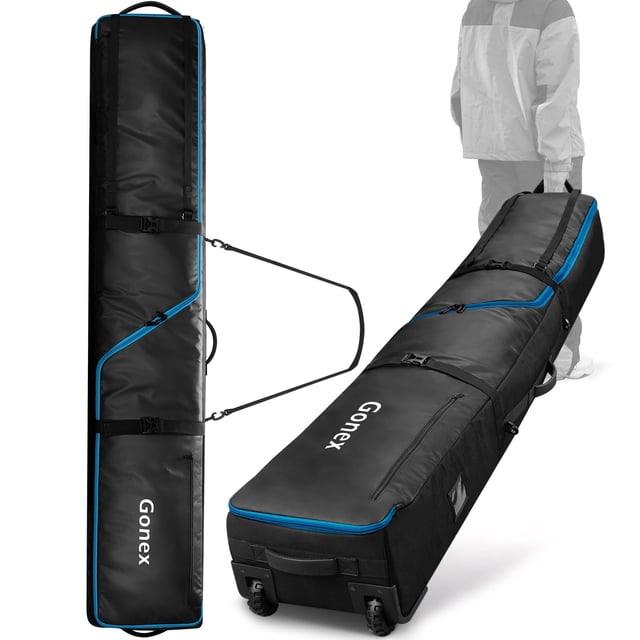 Bolsa de snowboard Gonex GOSKI-W con ruedas de 175 cm a 190 cm