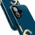 thumbnail image 2 of The Great Wave Phone Case, Japanese Ukiyo-e Art Inspired Ocean Wave Design Protective Cover for iPhone 16 15 14 13 12 11 Pro Max Mini, 2 of 5