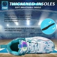 thumbnail image 5 of Bolognifi Men's High Top Basketball Shoes Enhance Ankle Support and Non Slip Rubber Soles, 5 of 6