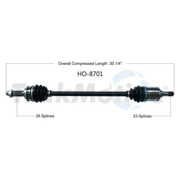 CV Axle Shaft Fits select: 2007-2011 HONDA CR-V