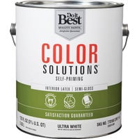 Sherwin-Williams Co. Do it Best Color Solutions Latex Self-Priming Semi-Gloss Interior Wall Paint - Pack of 5
