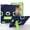 Dark Blue-Green, variant on Heavy Duty Case for iPad 2nd 3rd 4th Generation 9.7 inch Rugged Cover with Kickstand, 3 Layer Protection