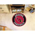 thumbnail image 1 of FanMats 17949 Tapis Rond de 27 Po dia. Arizona Cardinals, 1 of 5
