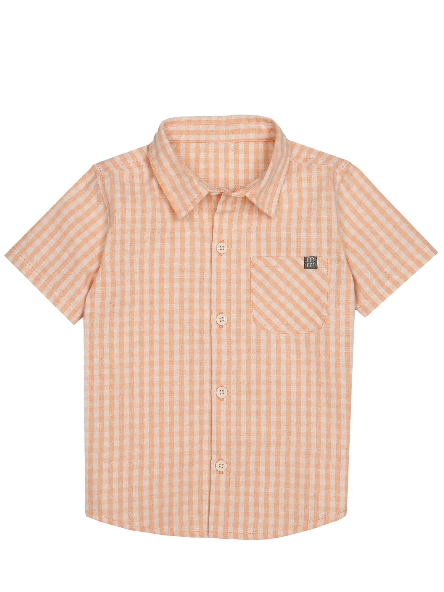 Modern Moments by Gerber Toddler Boy Woven Shirt and Short Set, Sizes 12M-5T