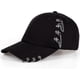 thumbnail image 4 of Adult Casual Solid Adjustable Iron Ring Baseball Caps Snapback Cap Casquette Hats Fitted Casual Gorras Dad Hats Black One Size-3X-Large, 4 of 4