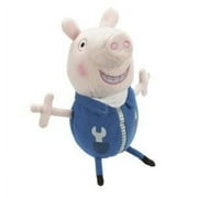 Peppa Pig Oinking Mechanic George Plush 15cm Tiny Doll Toy New
