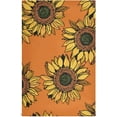 thumbnail image 2 of GZHJMY Sunflowers Vintage Style Kitchen Towels Set of 4 Dishcloths Hand Towels Tea Towels Ultra Absorbent for Cleaning Washing Drying Dishes Tableware 28'' x 18'', 2 of 7