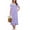 Purple Flowers, variant on Ekouaer Cotton Nightgowns for Women Vintage Victorian Nightgown Short Sleeve Lace Night Gown Long Nightdress Soft Nightshirt