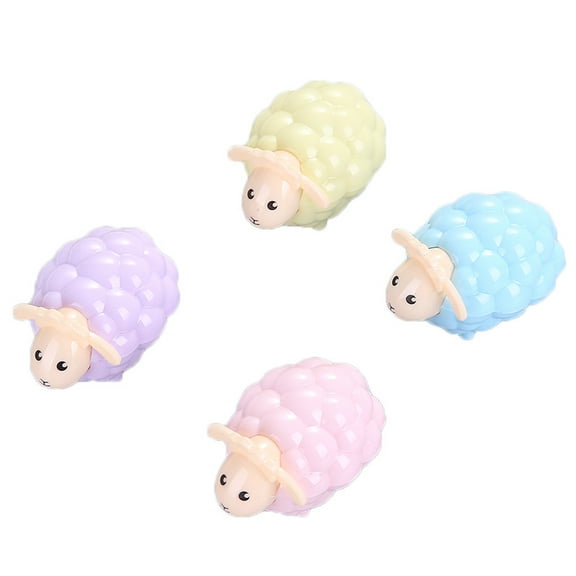 SagaSave Plastic Pencil Sharpener Double Hole Sheep Pattern Office Student Stationery Random Color