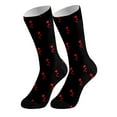 thumbnail image 1 of TINZ DIY Custom Socks With Picture Funny Print Photo Socks Customized Novelty Sock For Men Women Socks Women Training Small Socks for Women plus Size Compression Socks Wide Calf, 1 of 2