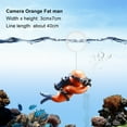 thumbnail image 2 of Aquarium Decoration Ornament Floating Landscaping Diver Landscape Little Witch Man Cute 1pc Flotation Device, 2 of 16
