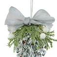 thumbnail image 3 of Holiday Time Ornement de Pomme de Pin Argentée, 3 of 4