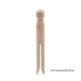 thumbnail image 4 of Cateissary Pinzas de madera para ropa, pinzas para la colada, pinzas para aperitivos y alimentos, alfiler para ropa artesanal DIY, accesorio cartulina, 4 of 6