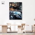 thumbnail image 3 of Golden Glam Car Night Duo Canvas Print Glam Wall Art by Art Remedy, Black Frame, 45 x 30, 3 of 6