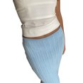 thumbnail image 3 of VISgogo, vestido ajustado informal para mujer, falda/vestido de punto de algodón de vacaciones de Color sólido, ropa de hogar para mujer VISgogo moda, 3 of 4