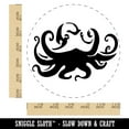 thumbnail image 2 of Floating Swimming Octopus with Tentacles Spread Self-Inking Rubber Stamp Ink Stamper - Black Ink - Large 1-1/2 Inch, 2 of 7