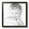 thumbnail image 2 of ArtToFrames 12" x 12" Black Square with Gold Beads Picture Frame, 12x12 inch Black Wood Poster Frame (WOM-5021), 2 Pack, 2 of 7